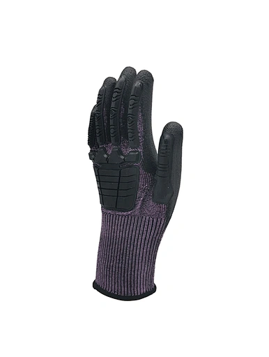 Anti-vibration gloves,pu palm coated gloves,spandex PU gloves