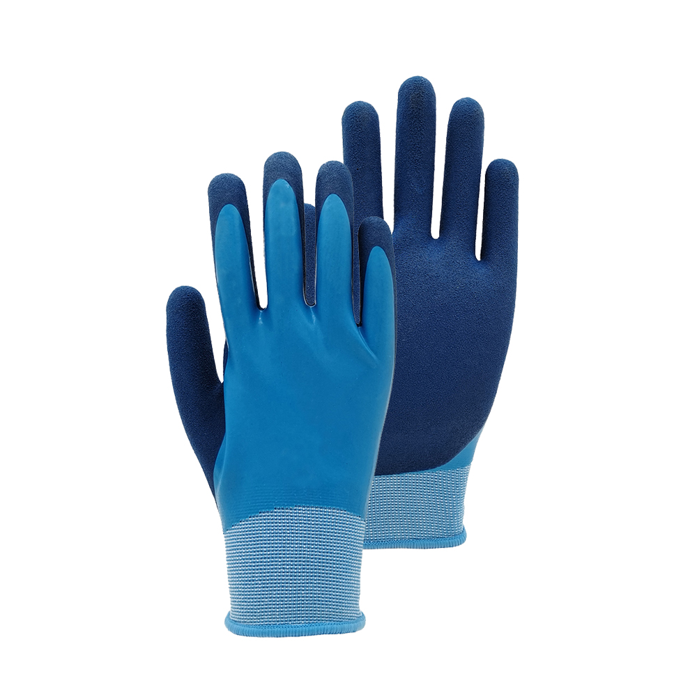 warm latex glove,acrylic terry latex glove,sandy waterproof latex glove
