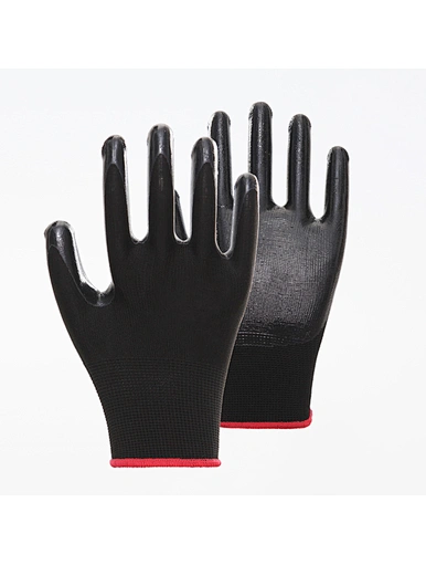 acid resistant nitrile gloves,alkali resistant nitrile gloves,anti-ripping nitrile coated gloves