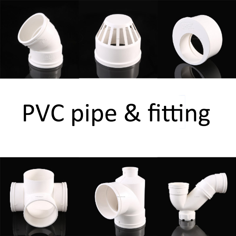 PVC pipe and fitting factory from China