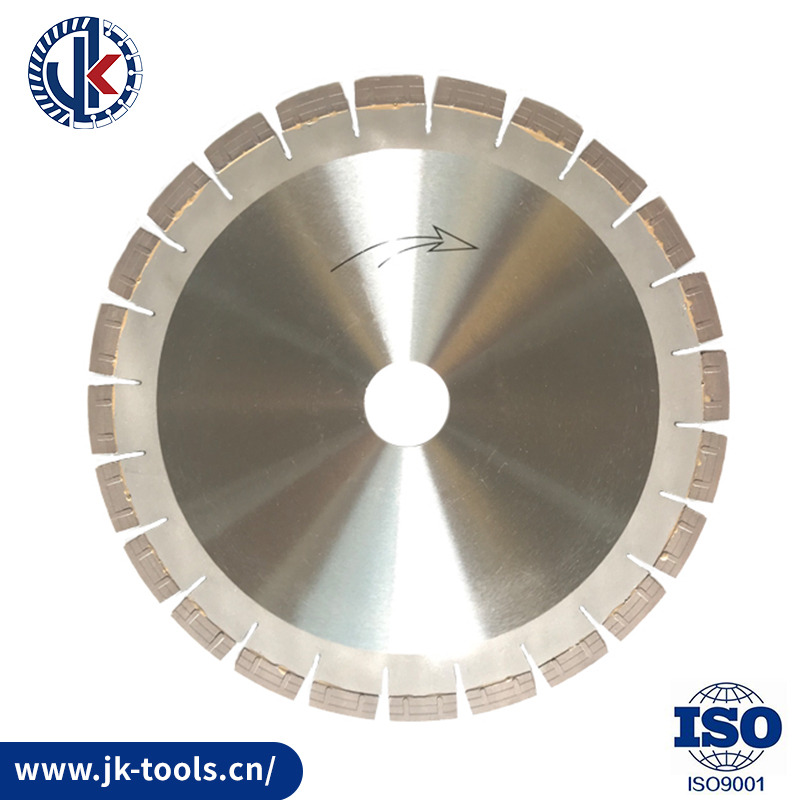 Cutting disc for granite abrasive blasting
