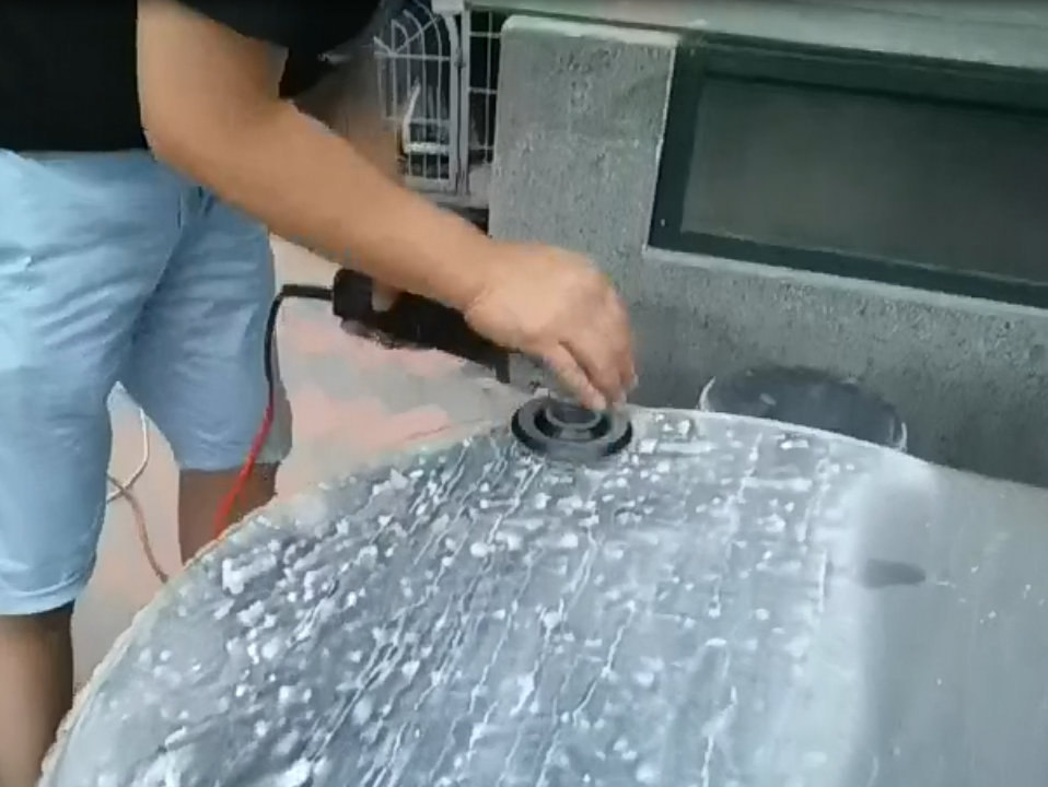 Polishing pads for stone