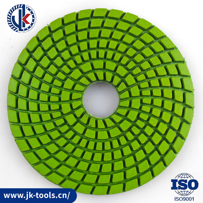 Polishing pads for stone