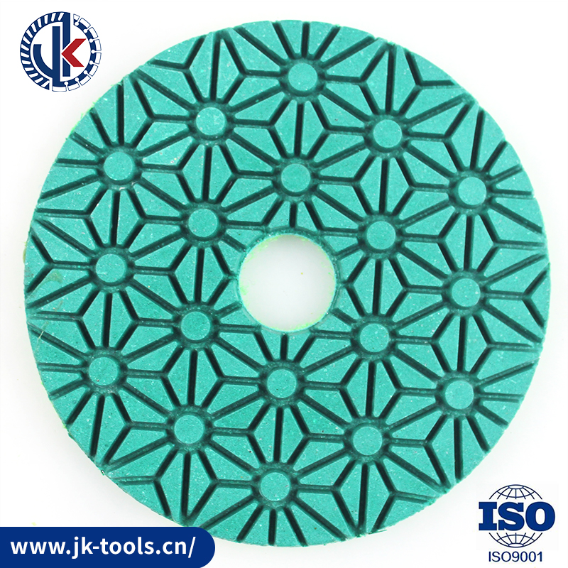 Polishing pads for stone