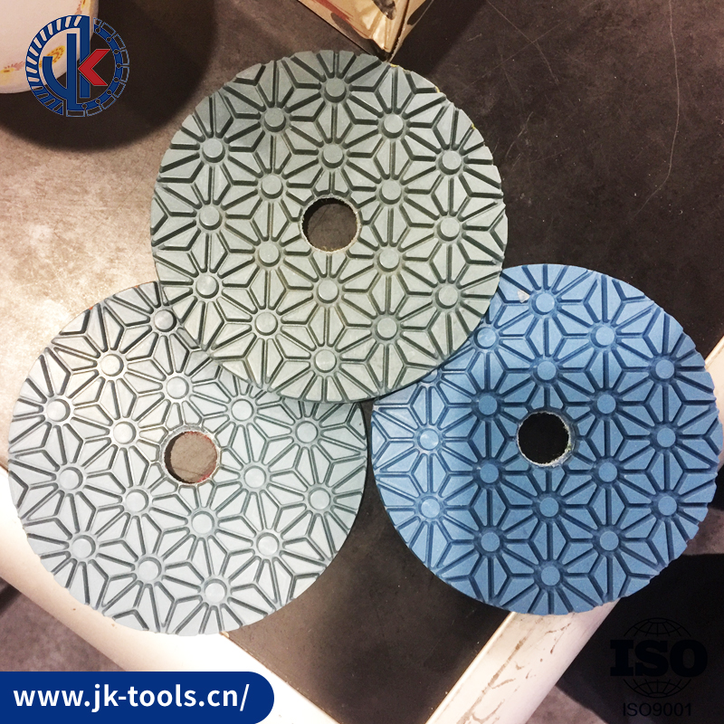 Polishing pads for stone