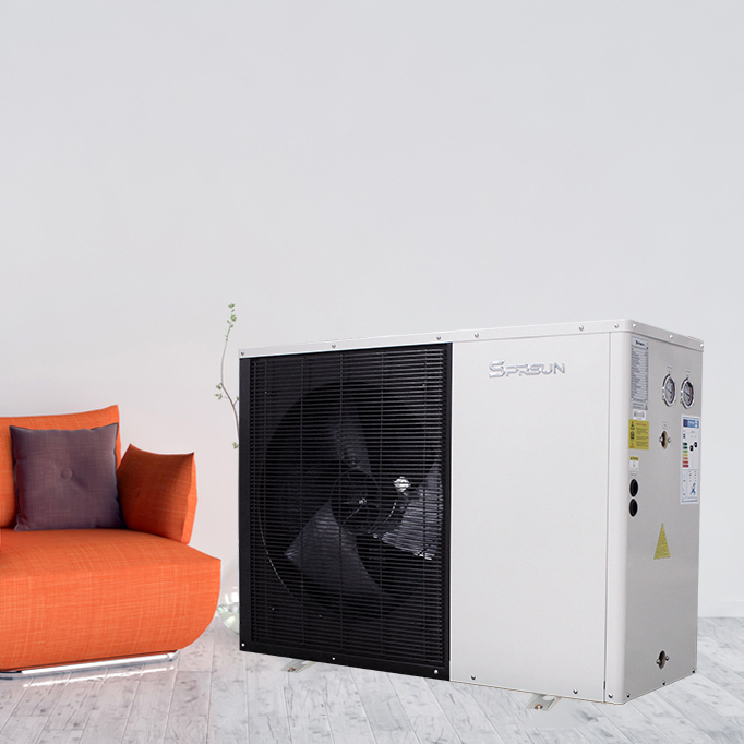 R32 refrigerant  low noise smart control intelligent defrosting cold weather inverter heat pump