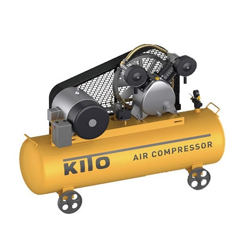 7.5HP 380V High Stability Belt Driven Piston Air Compressor for Industrial/Building Use