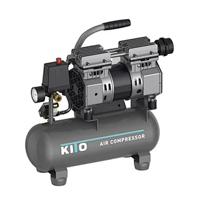 0.75HP 220V Super Silent Oil-Free Compressor 9L for Home/Hobby