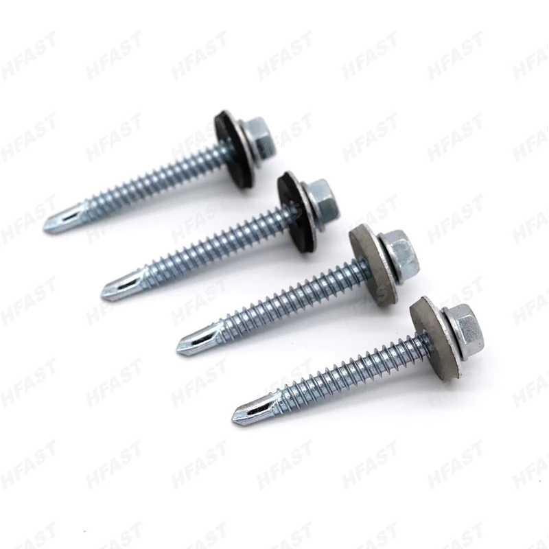 Self Drilling Screw With EPDM Washer