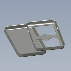 Seamless drawn shields