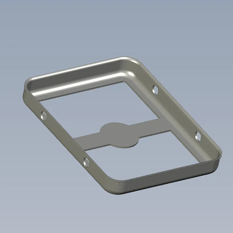 Seamless drawn shields