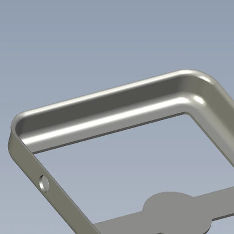 Seamless drawn shields