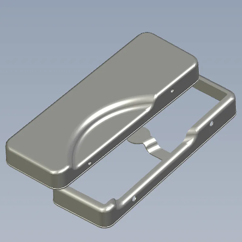 two piece drawn EMI RF shield