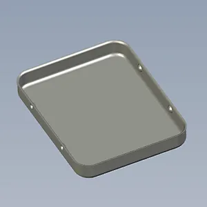 Seamless drawn shields