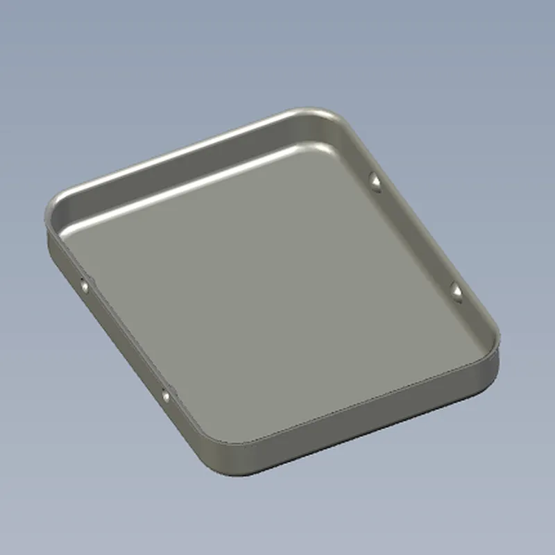 Seamless drawn shields
