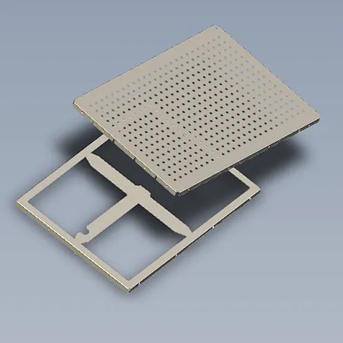 two piece BLS shield