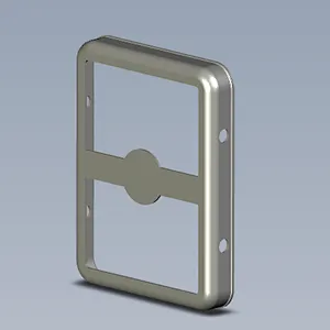 Seamless drawn shields