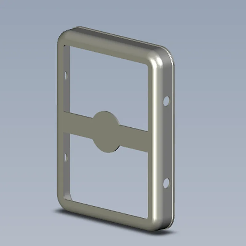 Seamless drawn shields