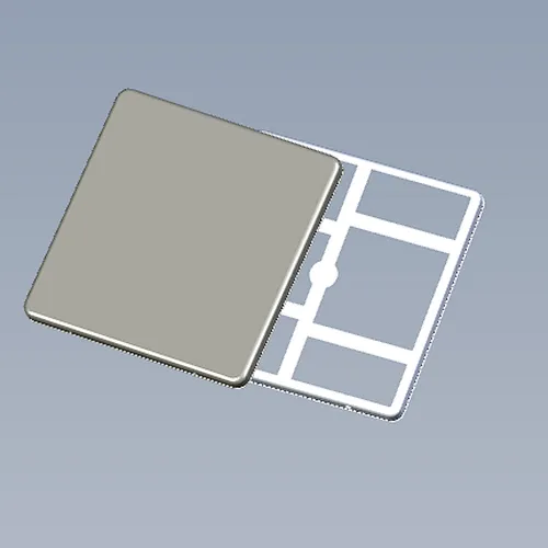 Two Piece Drawn Shield