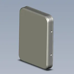 Seamless drawn shields