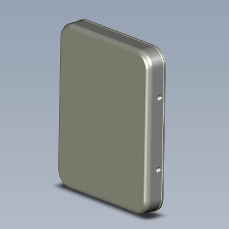 Seamless drawn shields