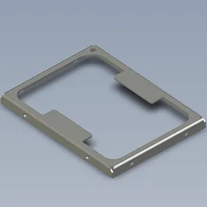 Pre-plated tin stainless steel EMI RF shield