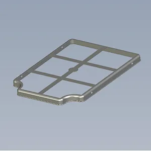 Seamless drawn EMI RF shield