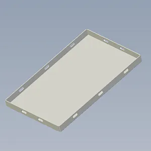 Pre-plated tin brass EMI RF shield