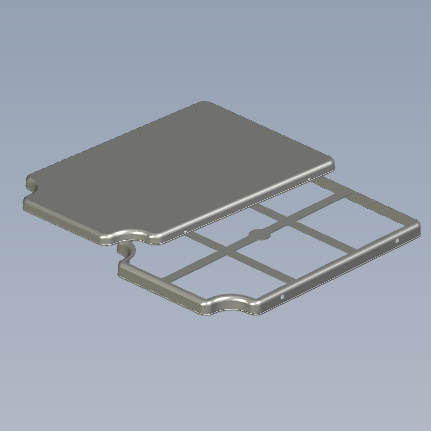 Seamless drawn EMI RF shield