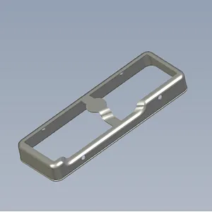 two piece drawn EMI RF shield