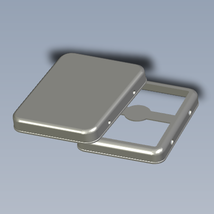 Seamless drawn shields