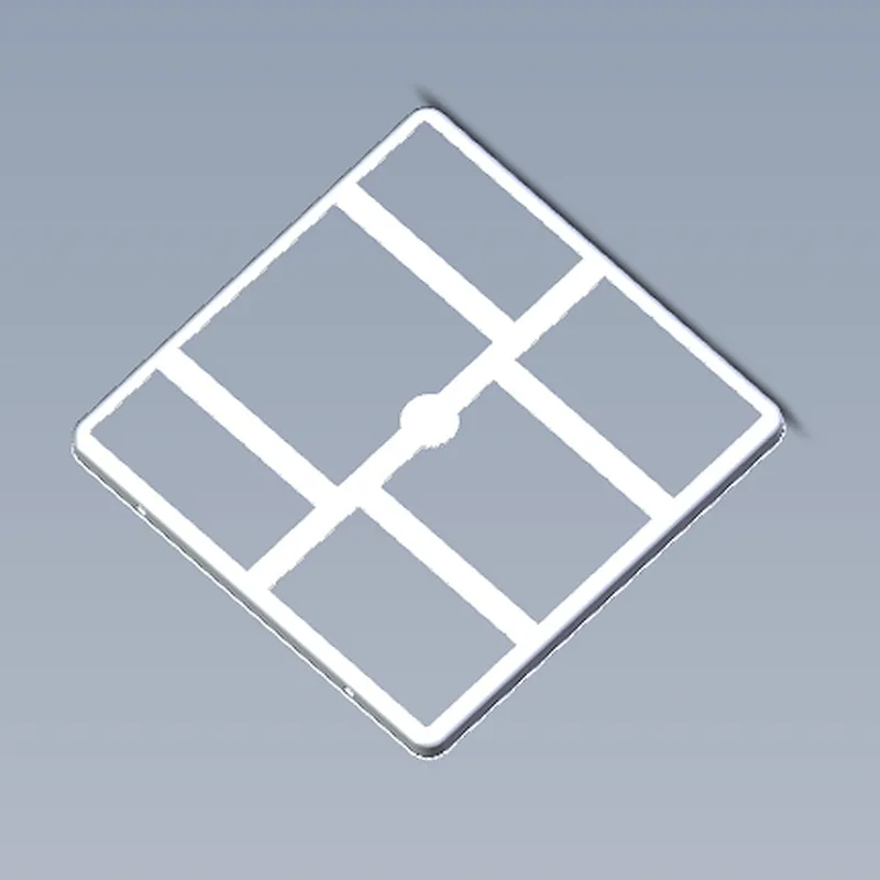 Two Piece Drawn Shield