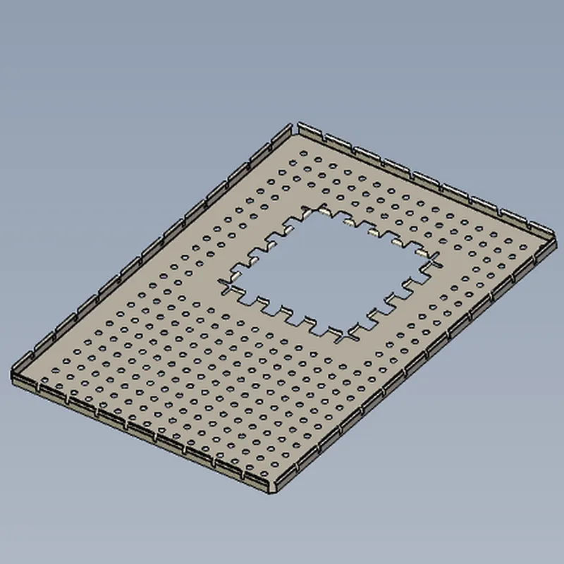 two piece BLS shield