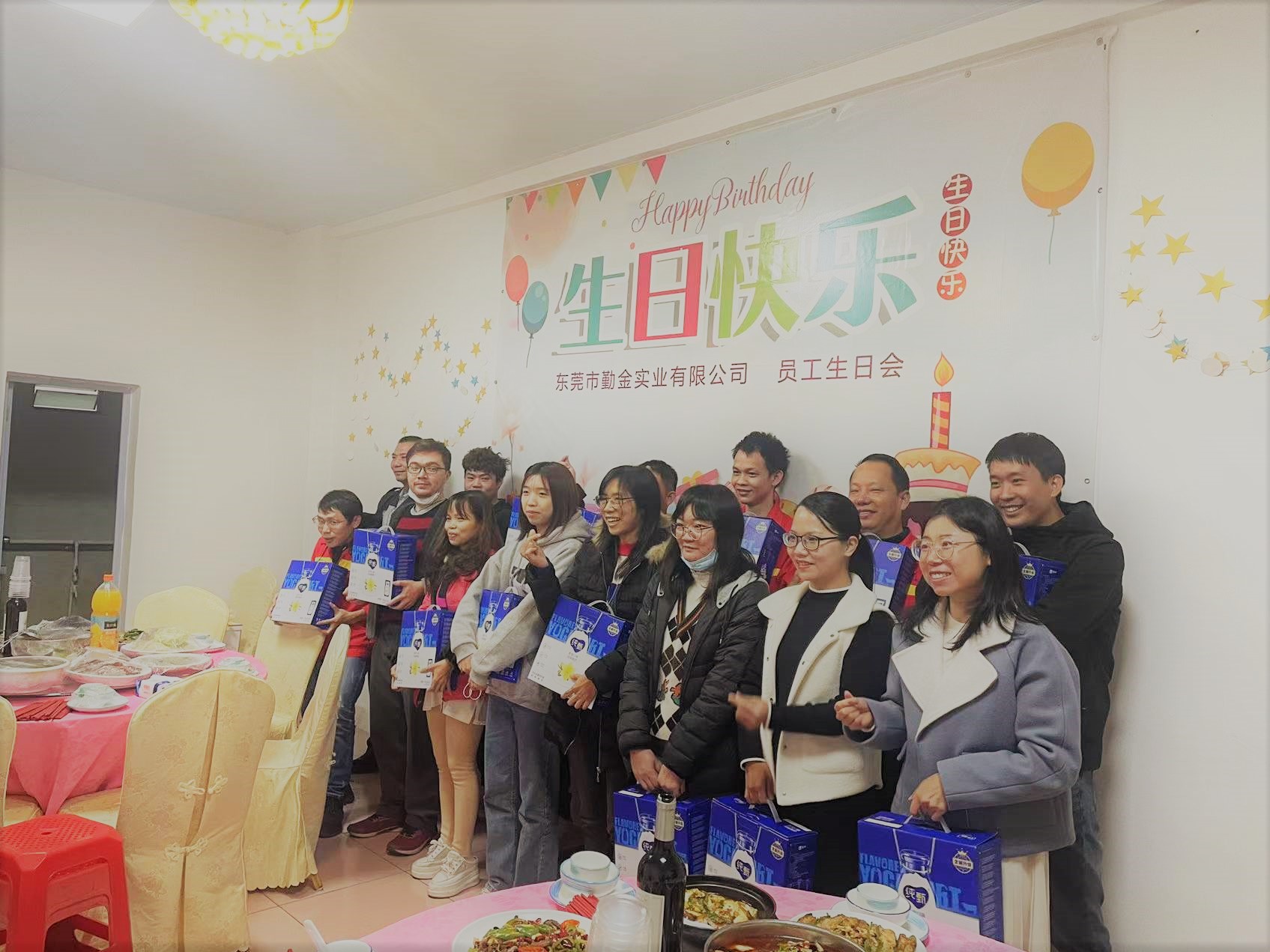 KGI CNC Machining Birthday Party with gifts