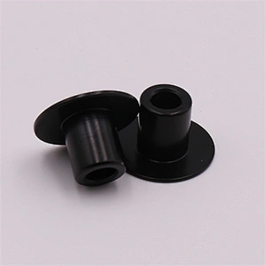 Black anodized aluminum bushing