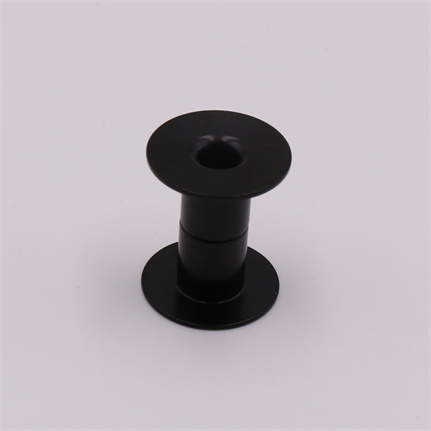 Black anodized aluminum bushing