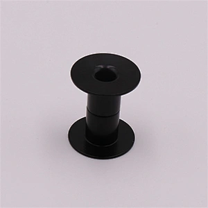 Black anodized aluminum bushing