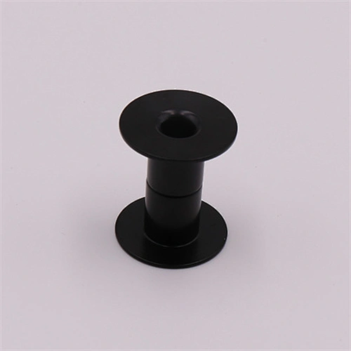 Black anodized aluminum bushing