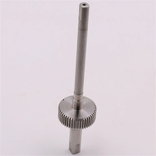 China supplier CNC machined gear shafts