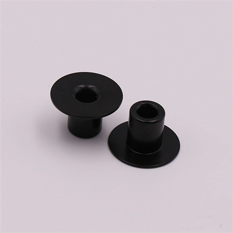 Black anodized aluminum bushing