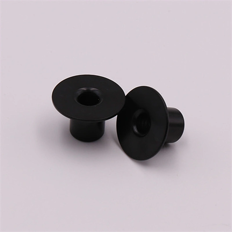 Black anodized aluminum bushing