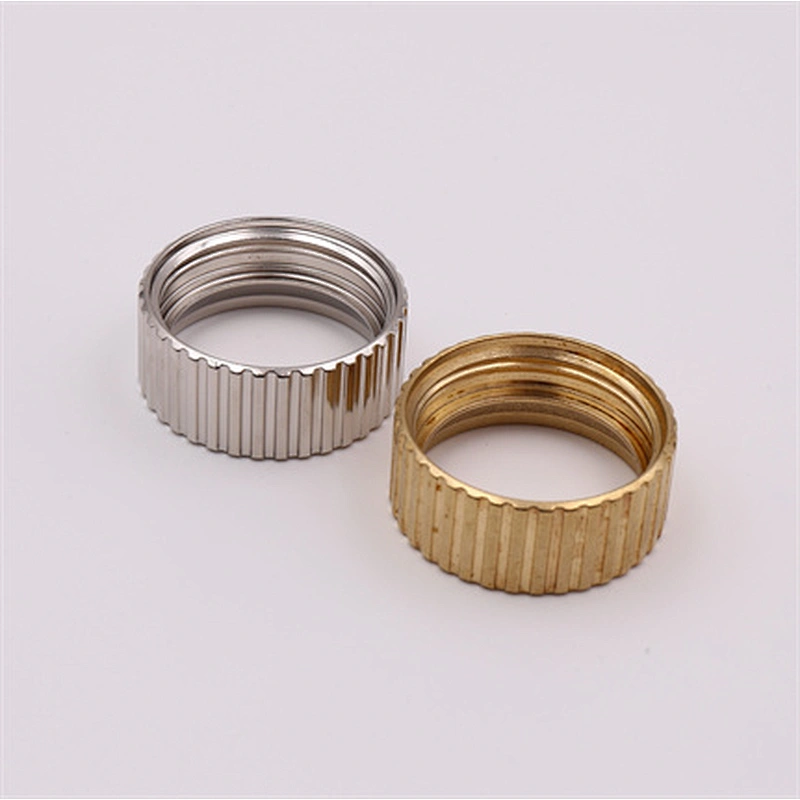 Brass bushing stock with bright nickel plating
