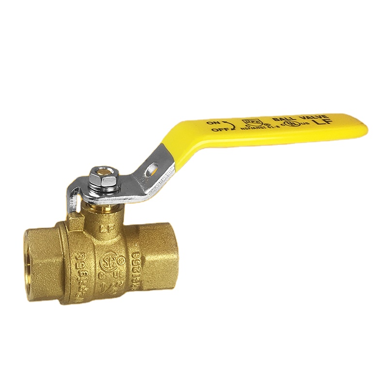 Lead Free PN-25 Brass Gas Ball Valves DN32