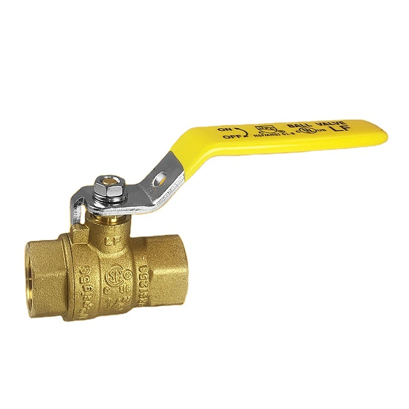 Lead Free PN-25 Brass Gas Ball Valves DN32