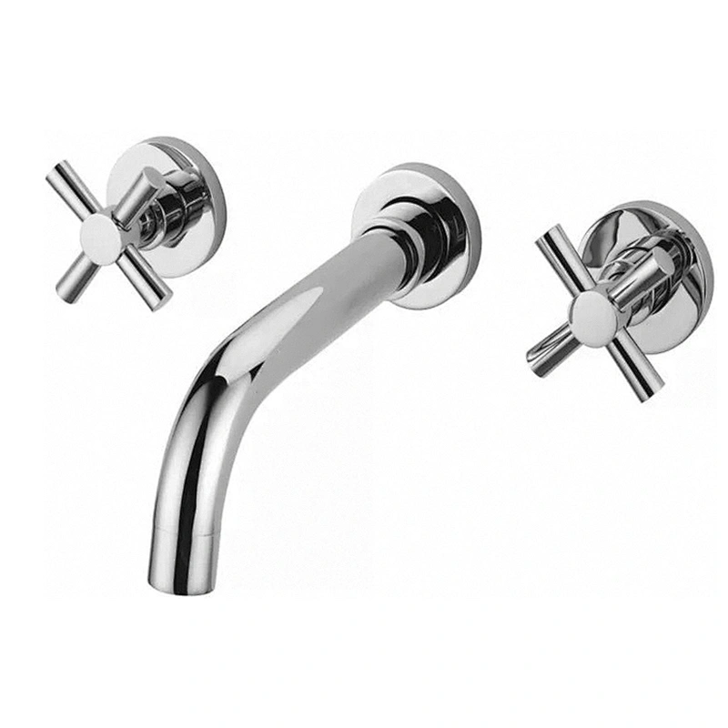 Basin faucet concealed bathroom classic brass architecture stylized
