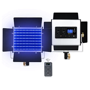 W480RGB Wireless Remote Control RGB Photography Panel  Light