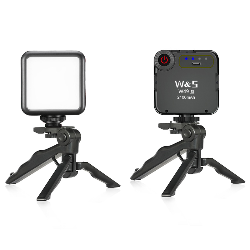 W49S Mini led fill light Built-in lithium battery