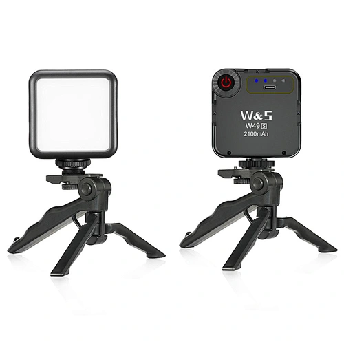 W49S Mini led fill light Built-in lithium battery