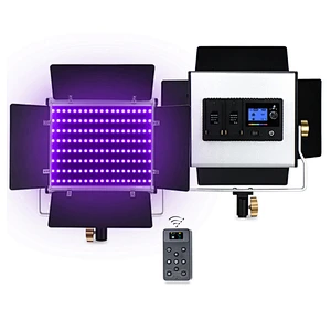 W480RGB Wireless Remote Control RGB Photography Panel  Light