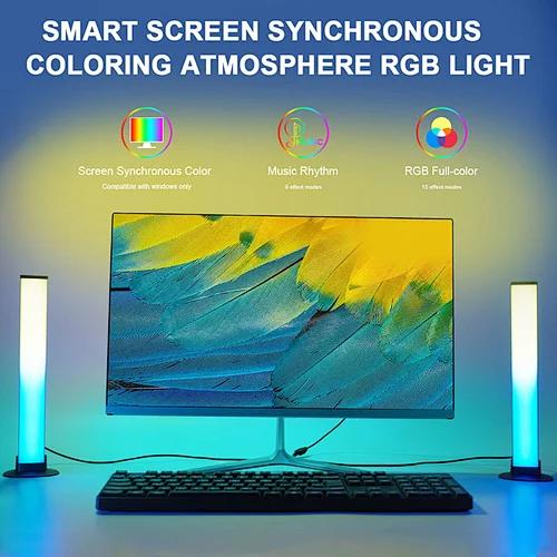 smart screen sync color ambiance RGB light